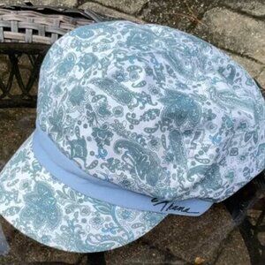 Prana Women's Printed Conductor Hat Blue Paisley